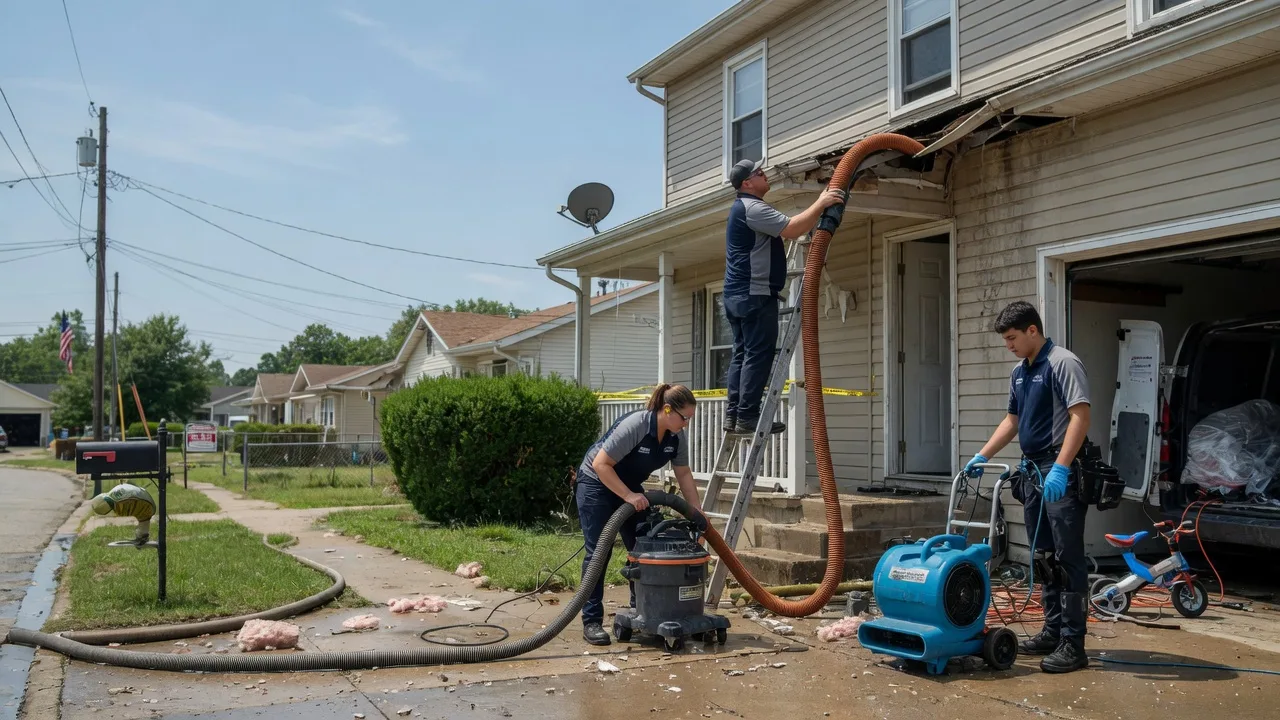 Water Damage Restoration in Lost Springs, KS near me